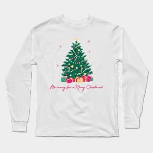 michaels christmas trees Long Sleeve T-Shirt